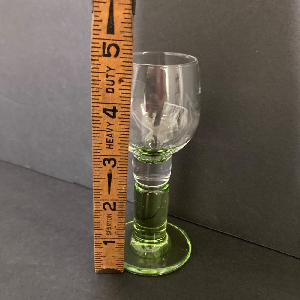 Vintage Italian Bormioli Rocco Limoncino Liquor Cordial Shot Glasses - Picture 6 of 6